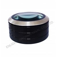 Magnifier glass with led,  metal body   , can meet CE, ROHS 